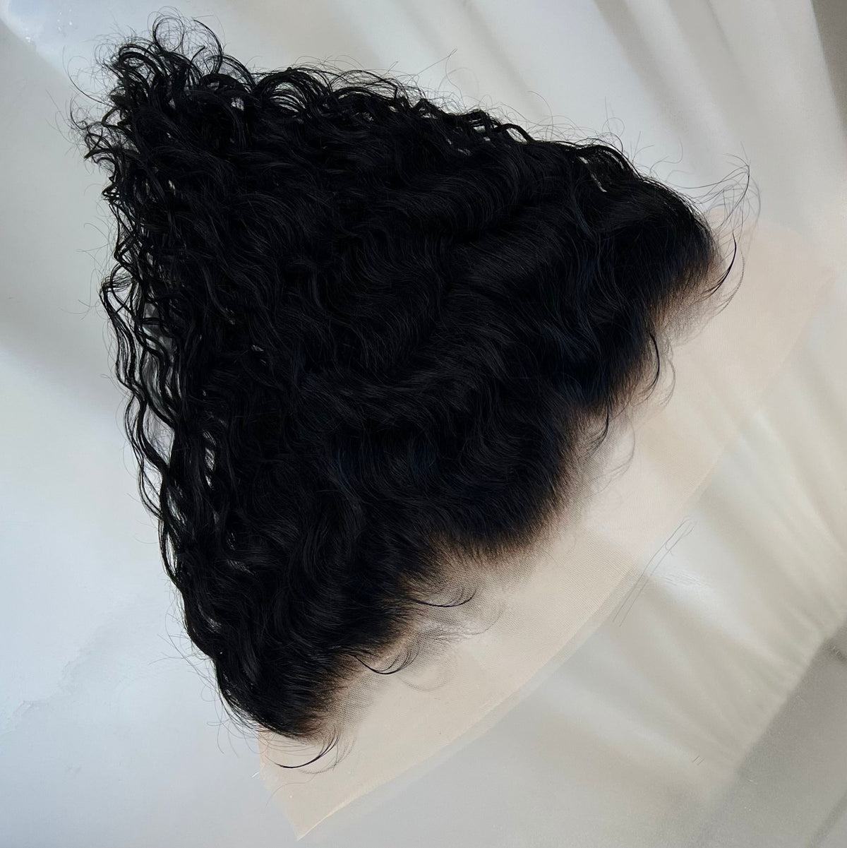 KYLIE BLACK RAW WAVY | FRONTAL | 12 INCHES | CUSTOM MADE