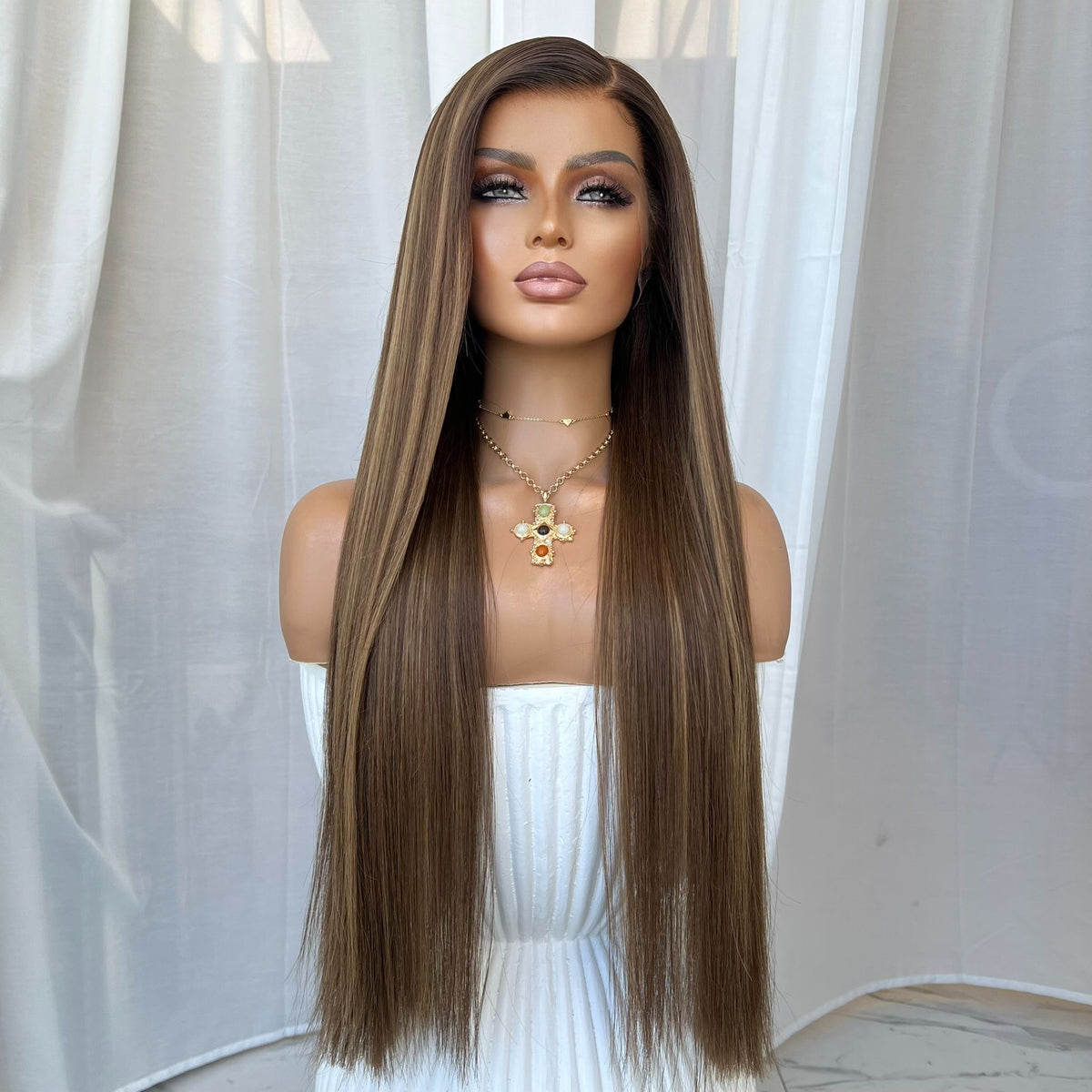 AMARA | HD FULL LACE STRETCH CAP | S-M