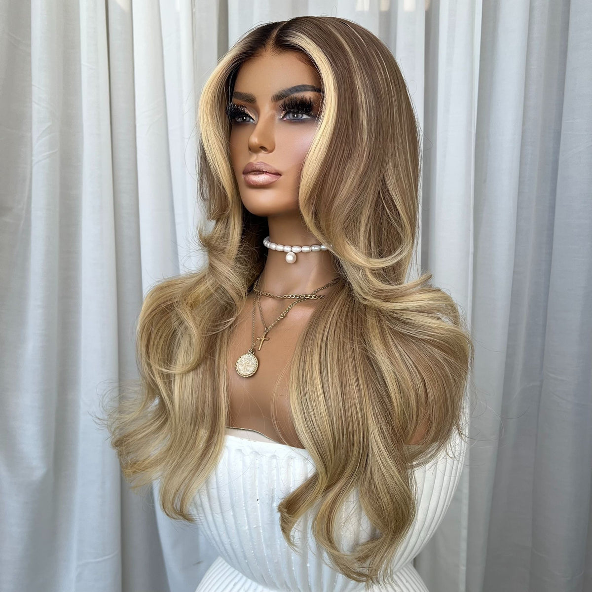 ALEGRA | HD FULL LACE STRETCH CAP | S-M