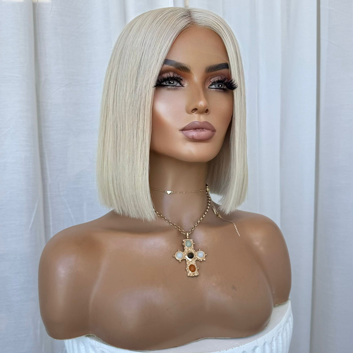 CHANEL BLONDE | HD FULL LACE STRETCH CAP | S-M | MADE TO ORDER