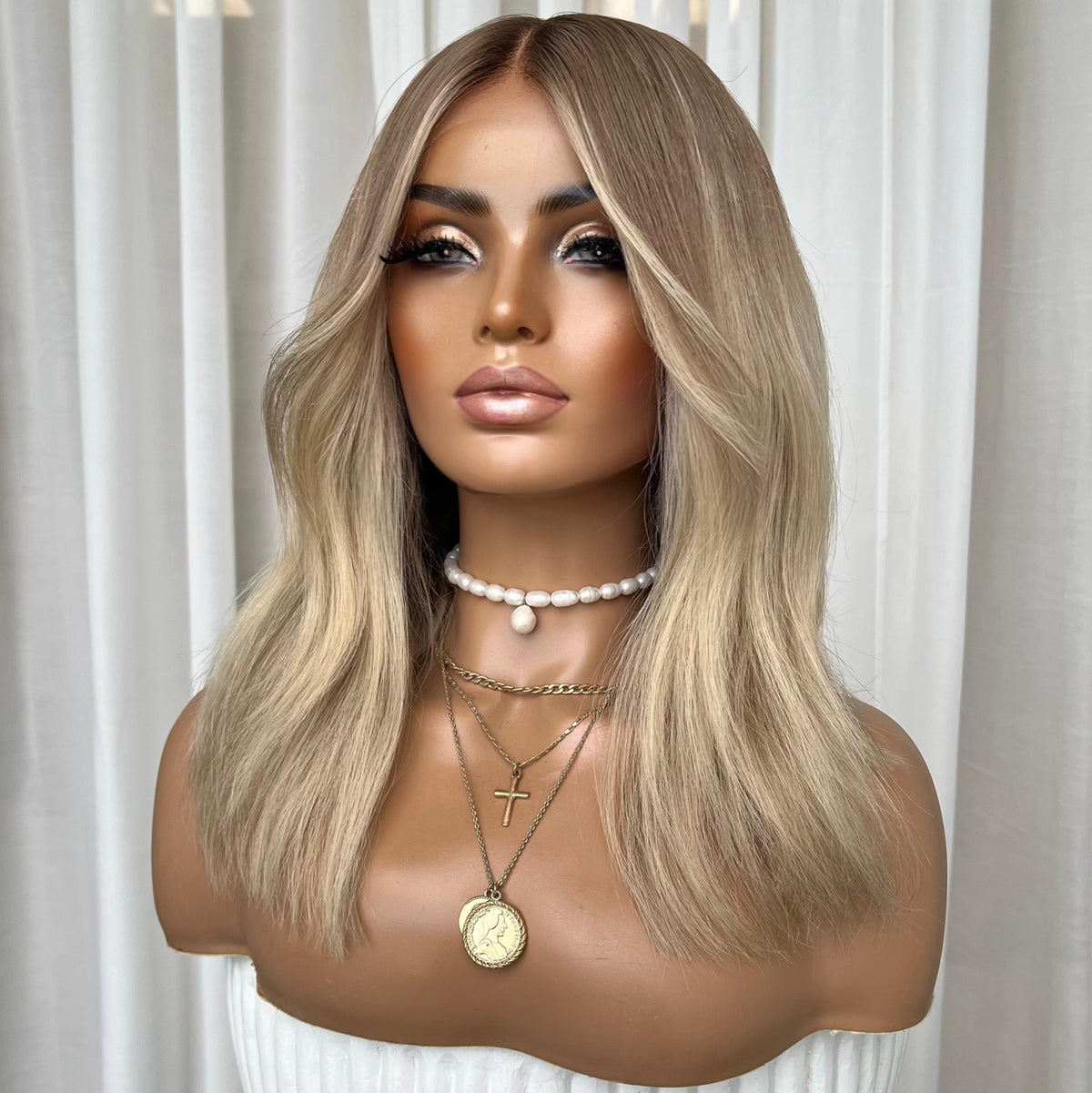 ALEGRA | FULL LACE STRETCH CAP | M-L