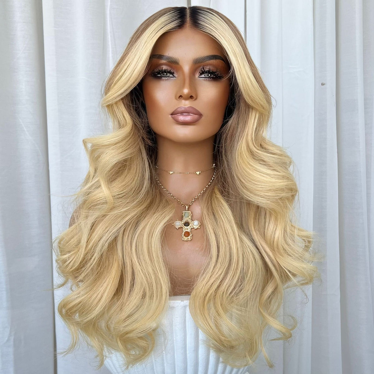 MOCHINO | HD FULL LACE STRETCH CAP | XS-S