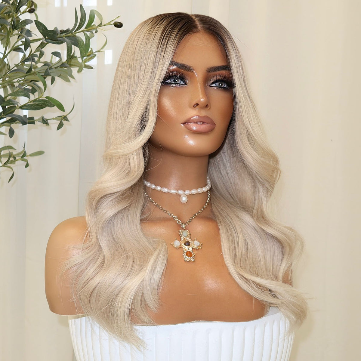 YEEZY PLATINUM | HD LACE FRONT | S-M