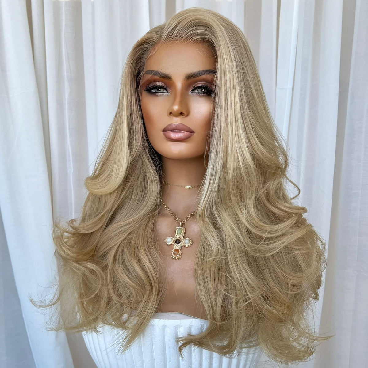 EMMA LISA | HD FULL LACE STRETCH CAP | S-M