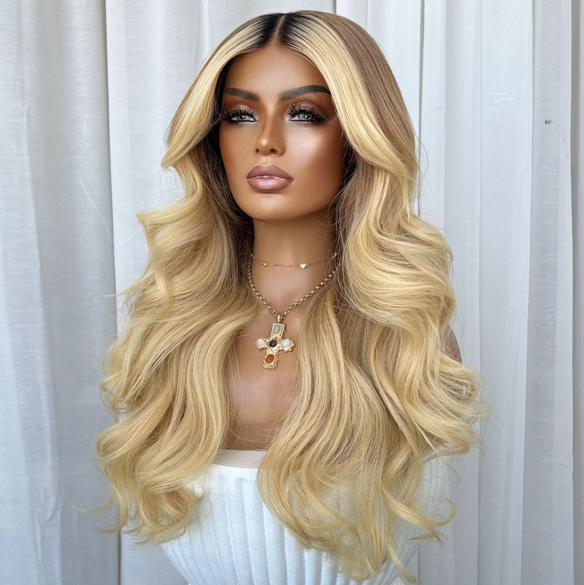 MOCHINO | HD FULL LACE STRETCH CAP | XS-S