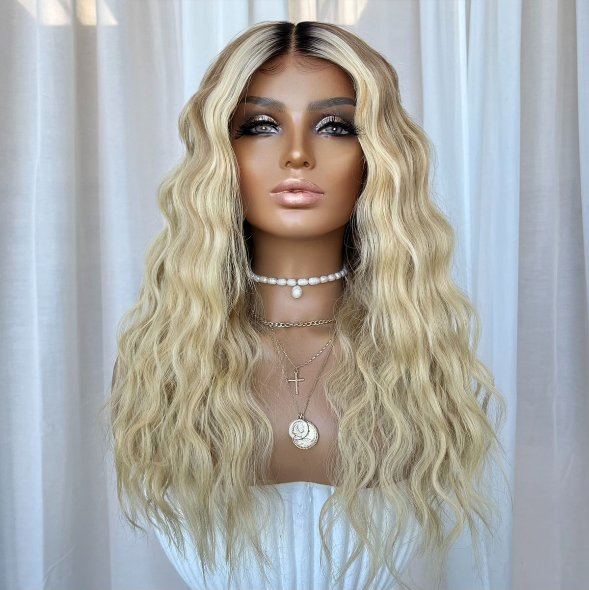 MOCHINO | HD FULL LACE STRETCH CAP | S-M | MADE TO ORDER