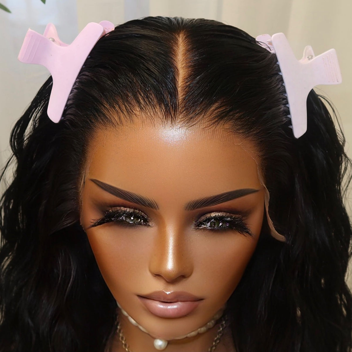 KING KYLIE BLACK WAVY | HD FULL LACE STRETCH CAP | S-M