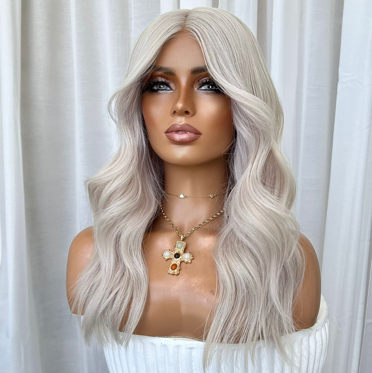 KING KYLIE PLATINUM | HD FULL LACE STRETCH CAP | MADE TO ORDER