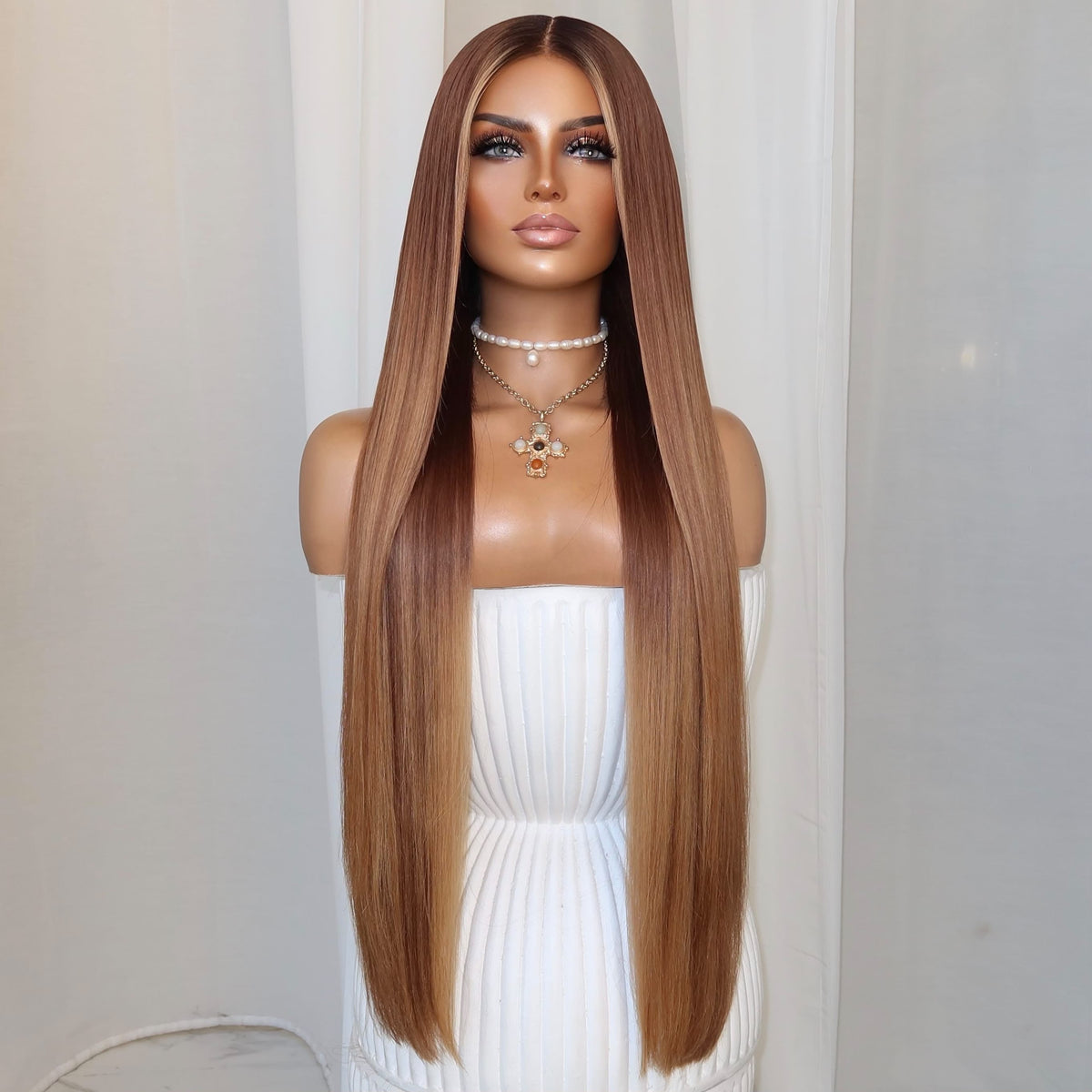 KING KYLIE GOLD | HD FULL LACE STRETCH CAP