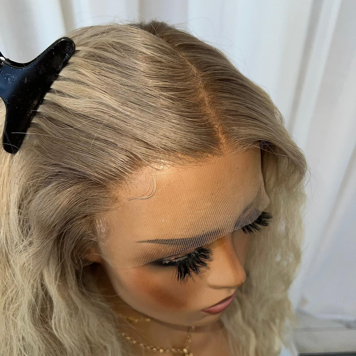 ASHLIE | HD FULL LACE STRETCH CAP | S-M