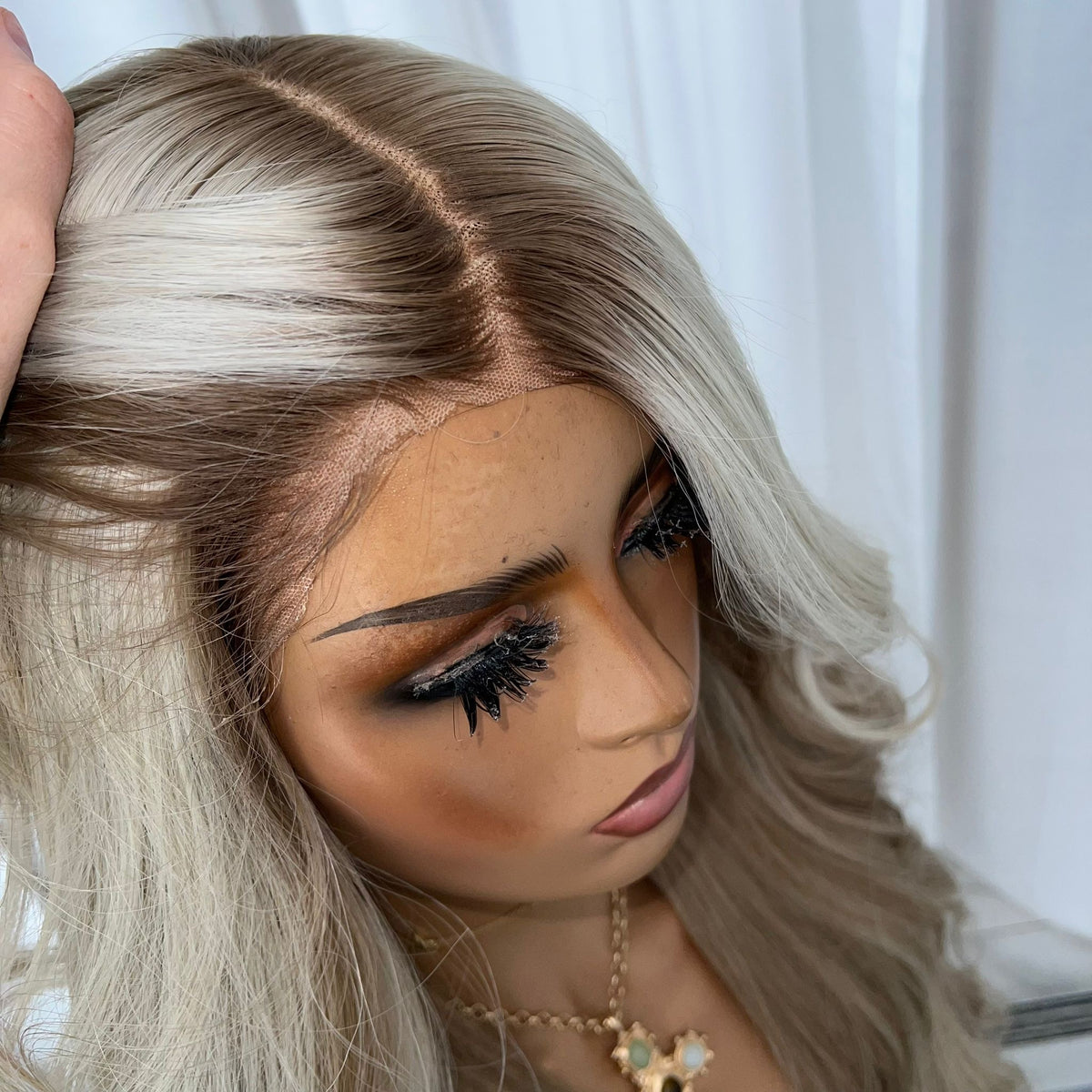 STEFANIA | FULL LACE STRETCH CAP | S-M