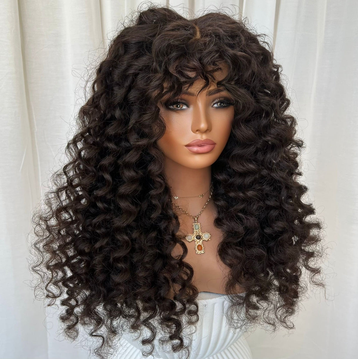 KAIA | HD FULL LACE STRETCH CAP | XS-S