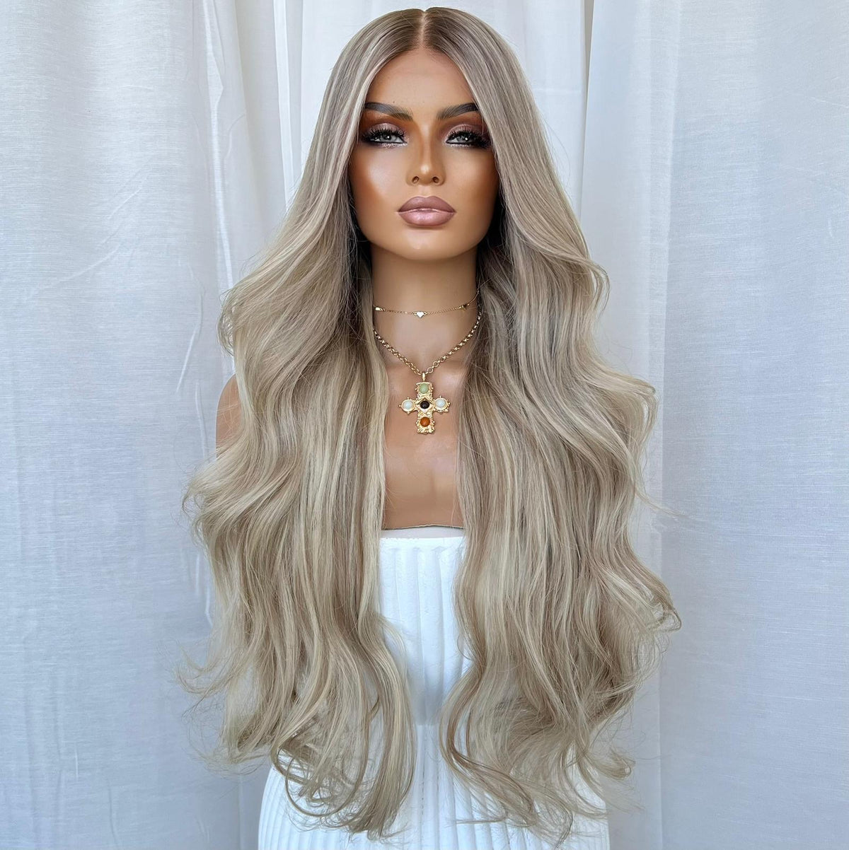STASSI | LACE FRONT | S-M