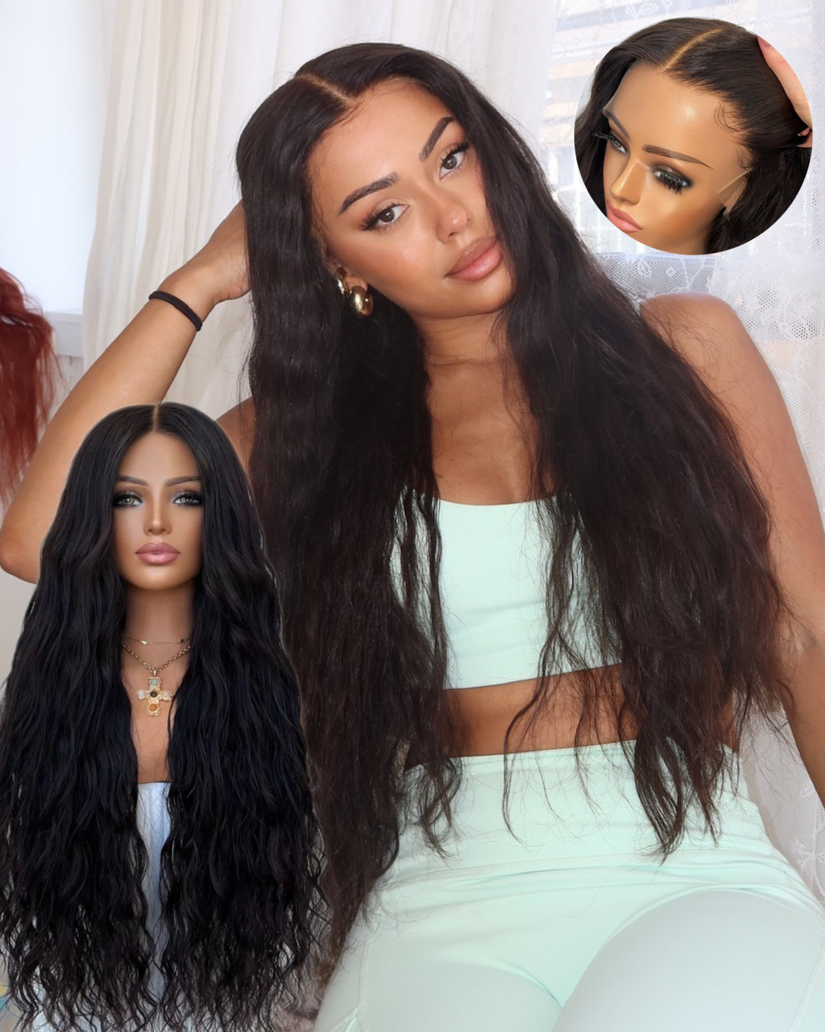 KING KYLIE LOOSE CURL | HD FULL LACE STRETCH CAP | S-M