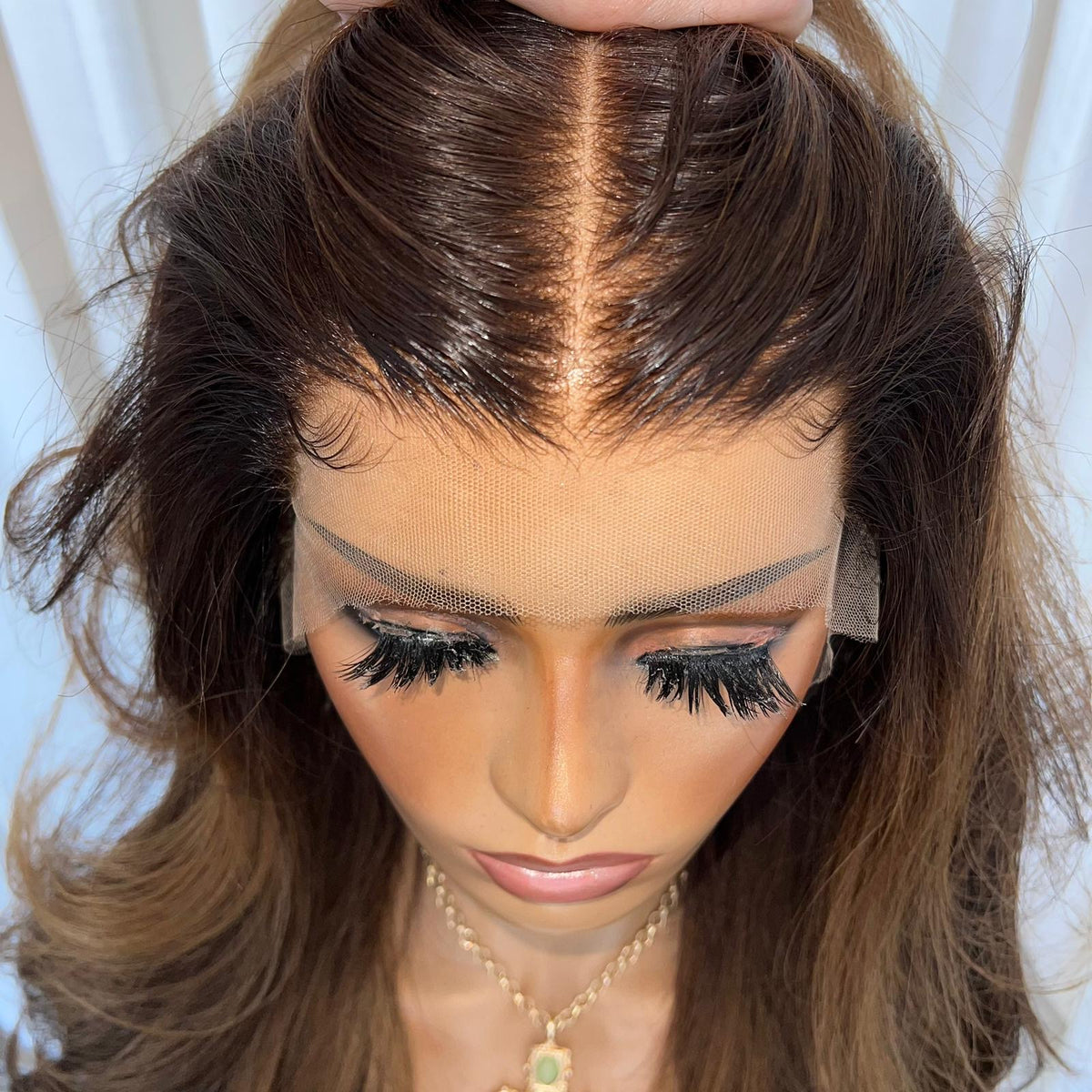 ADRIANA | HD FULL LACE STRETCH CAP | M-L