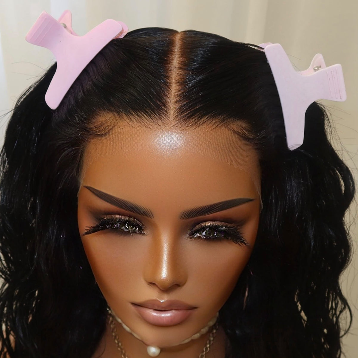 KING KYLIE BLACK WAVY | HD FULL LACE STRETCH CAP
