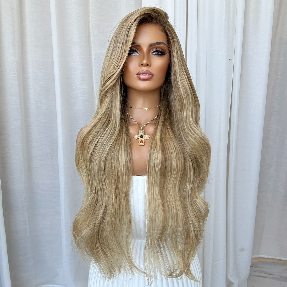 ISSABELLA | HD FULL LACE STRETCH CAP