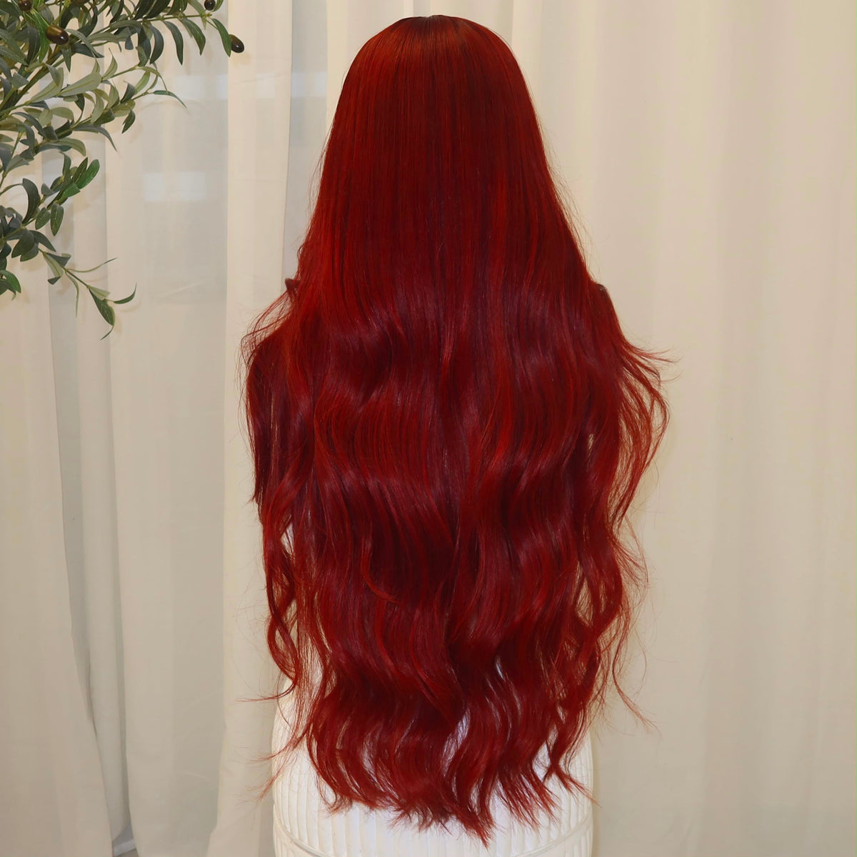 KING KYLIE RED | HD FULL LACE STRETCH CAP