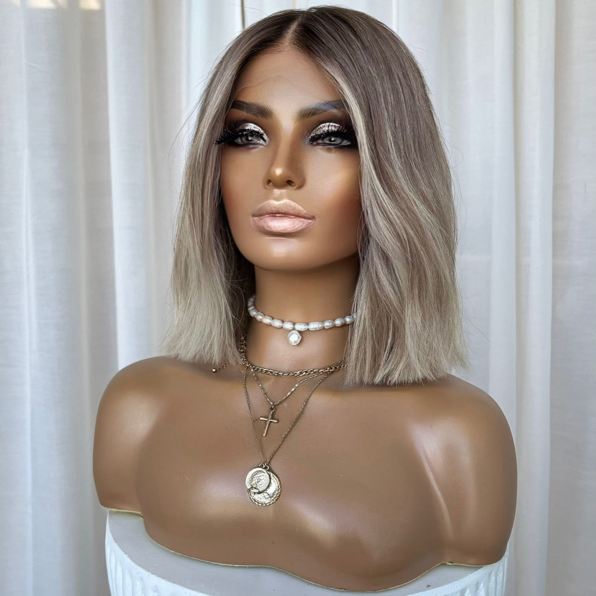 LARELL | FULL LACE STRETCH CAP | MADE TO ORDER