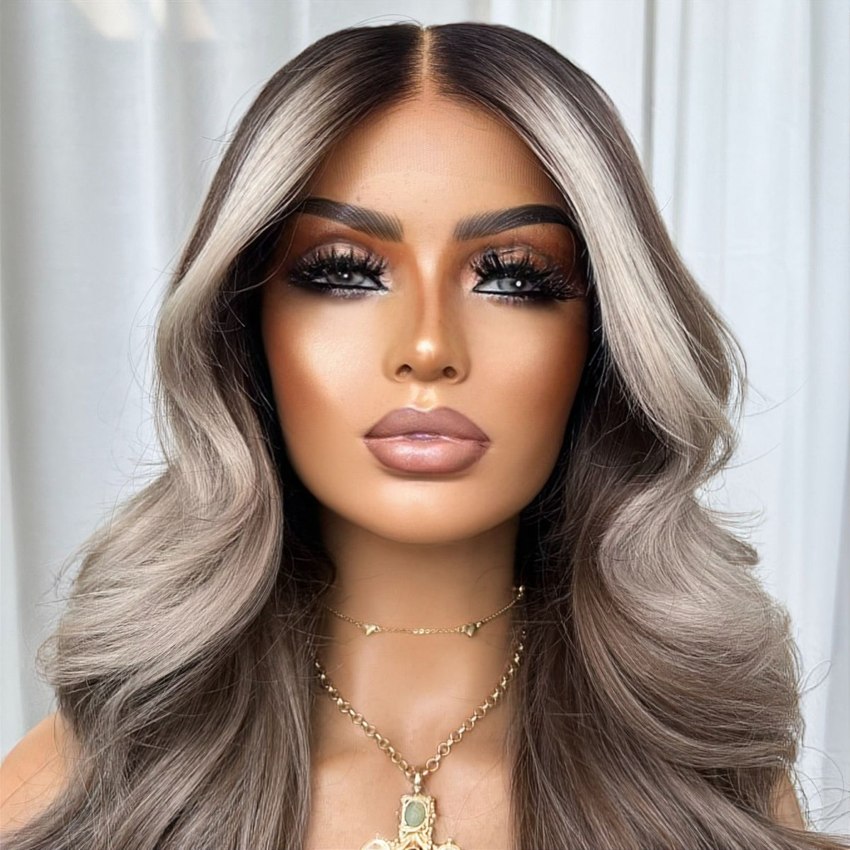 KHLOE | HD FULL LACE STRETCH CAP | S-M