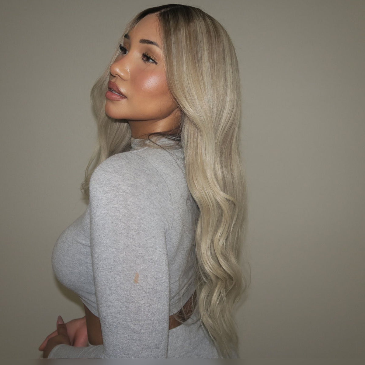 DAISY BLONDE | HD FULL LACE STRETCH CAP