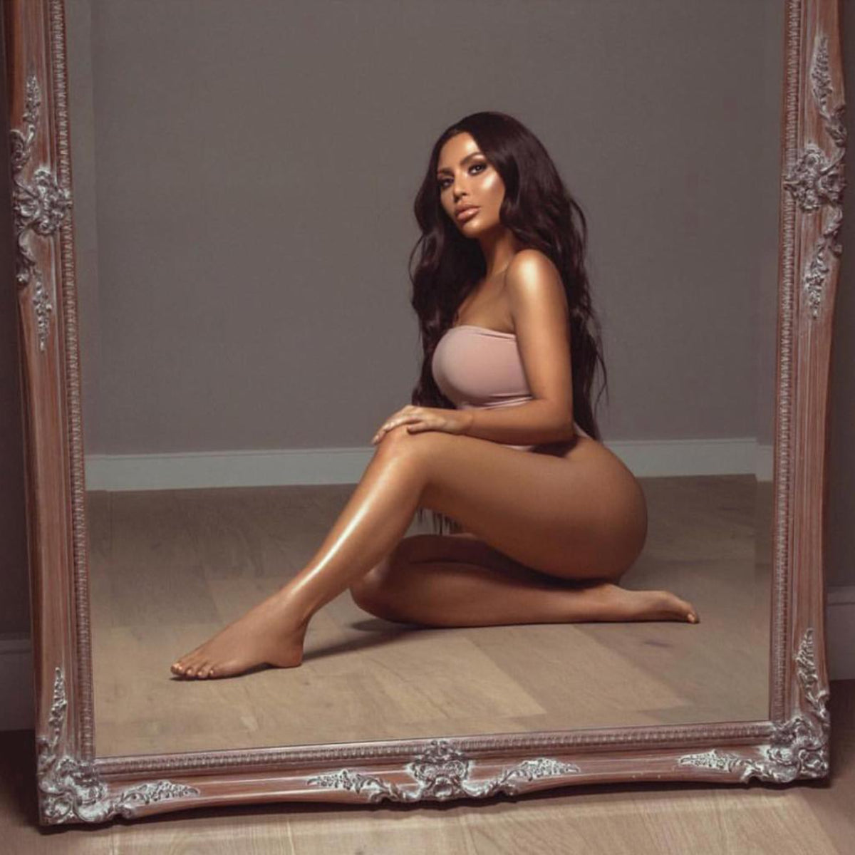 KING KYLIE DARK BROWN | HD CLOSURE | S-M
