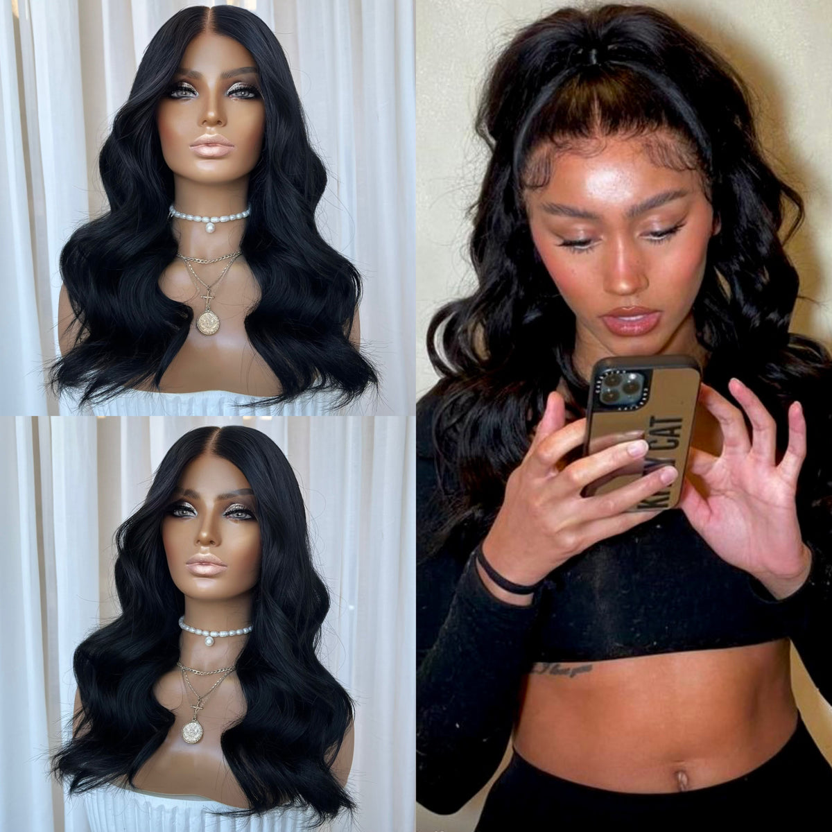 KING KYLIE BLACK | HD LACE FRONT | S-M