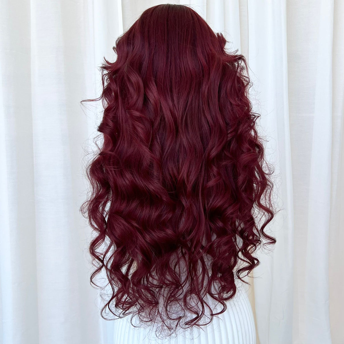 KING KYLIE RED | FULL LACE STRETCH CAP | CUSTOM MADE