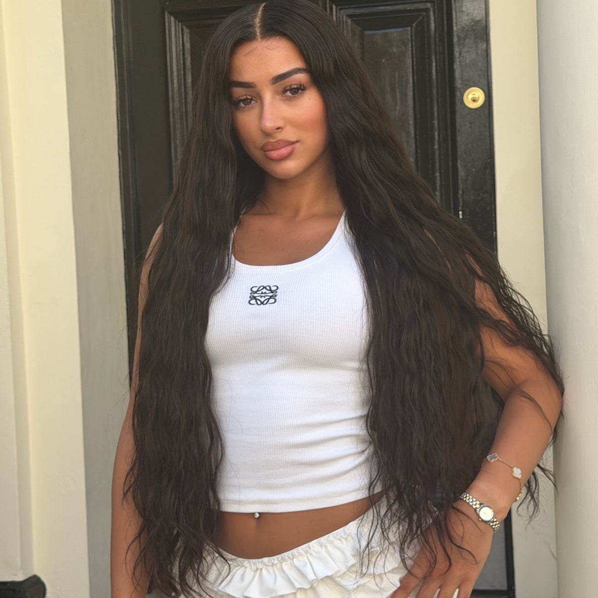 KING KYLIE RAW WAVY | HD FULL LACE STRETCH CAP | XS-S