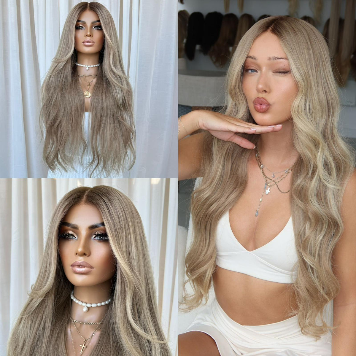 HAYLEY | HD FULL LACE STRETCH CAP | M-L