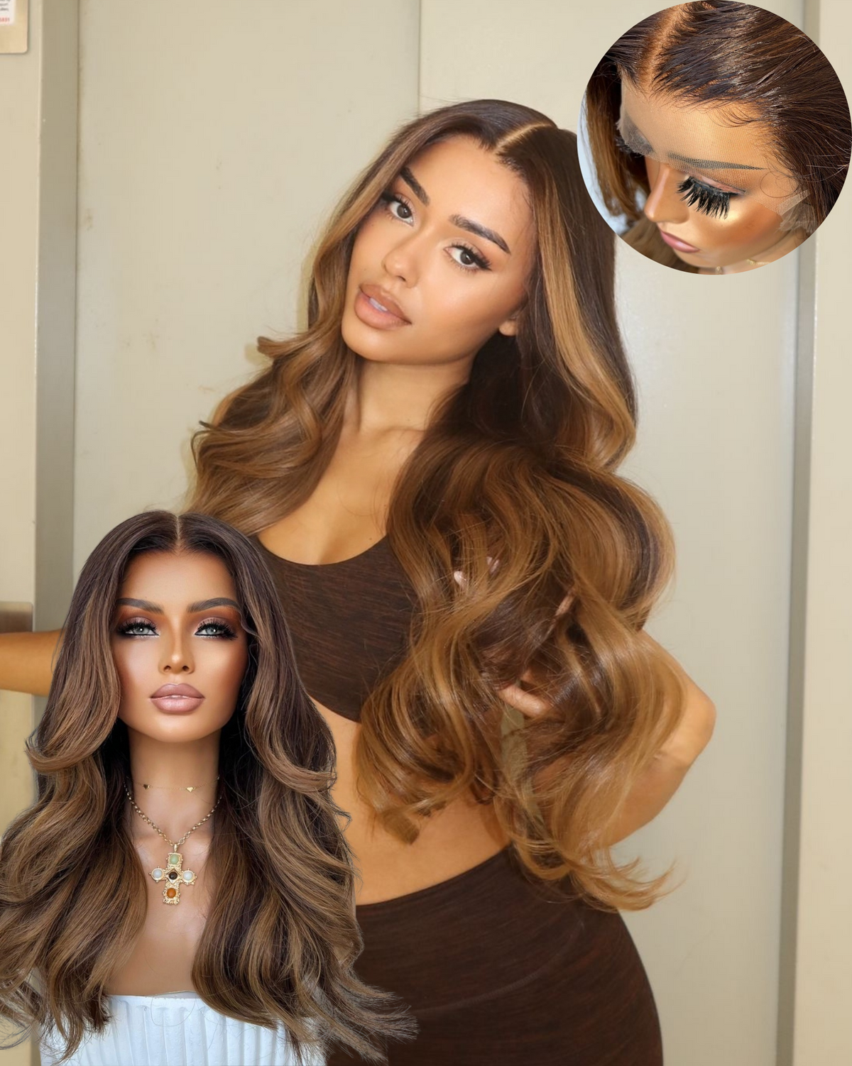 ADRIANA | HD FULL LACE STRETCH CAP | S-M | MADE TO ORDER