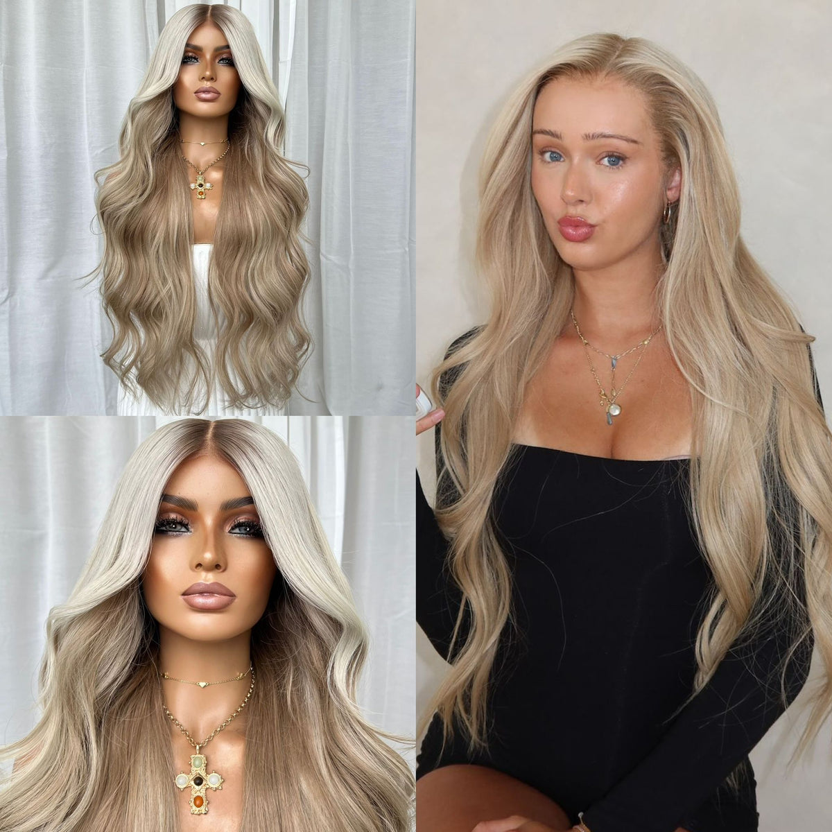 STEFANIA | FULL LACE STRETCH CAP | S-M