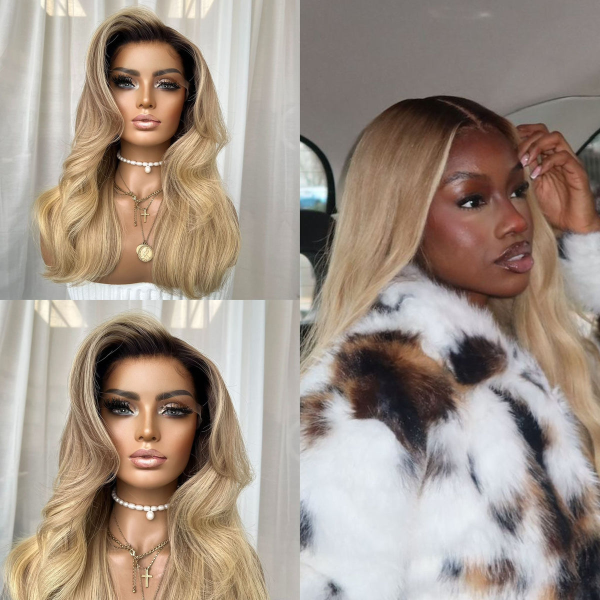 ELISE | HD FULL LACE STRETCH CAP