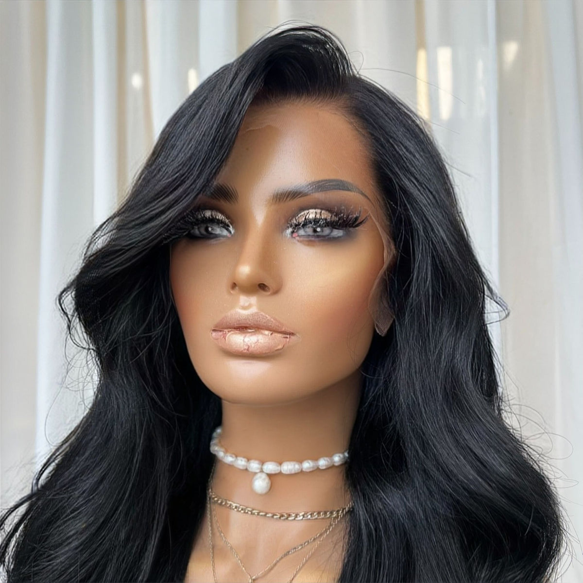 KING KYLIE BLACK | HD FULL LACE STRETCH CAP | M-L