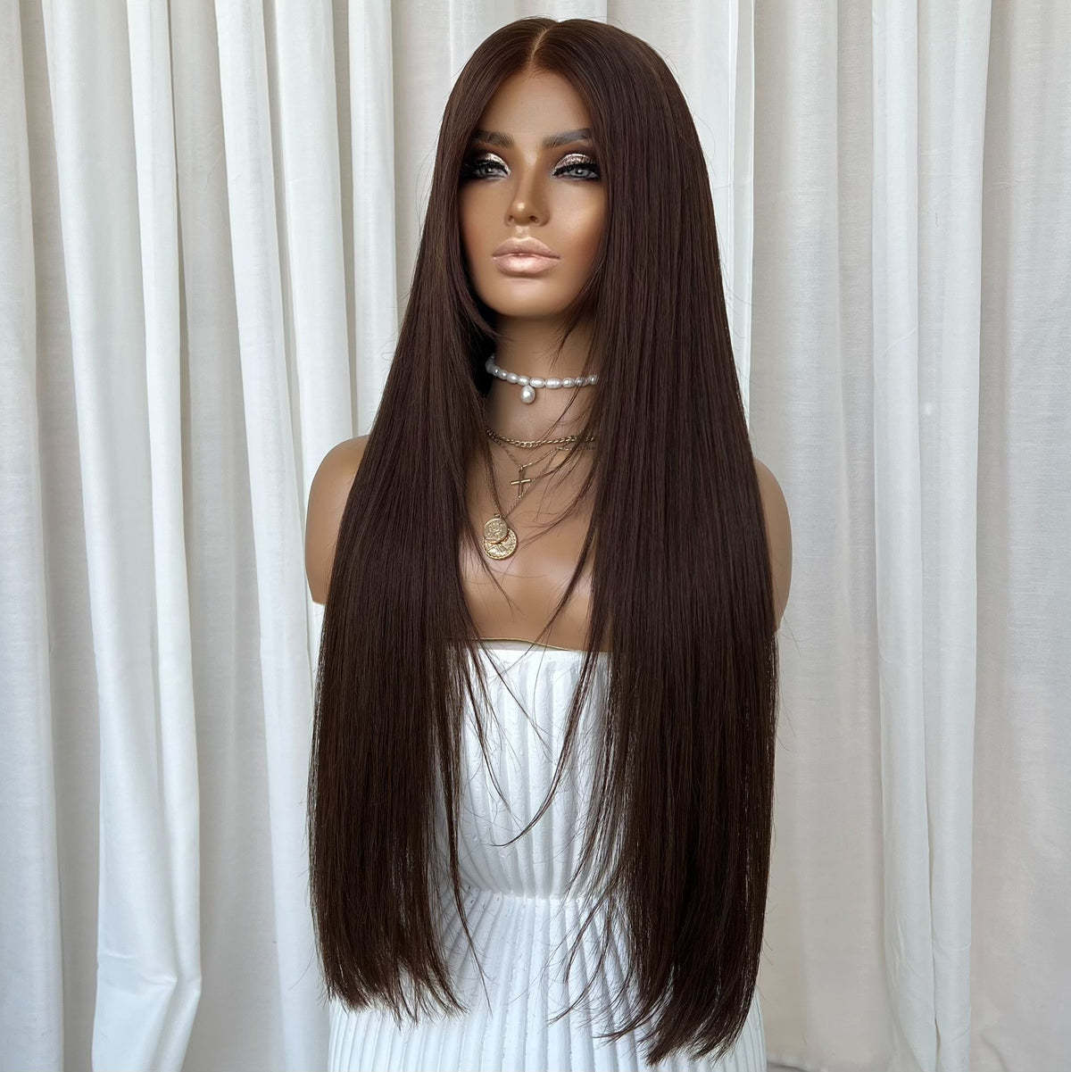 KING KYLIE DARK BROWN |  HD LACE FRONT