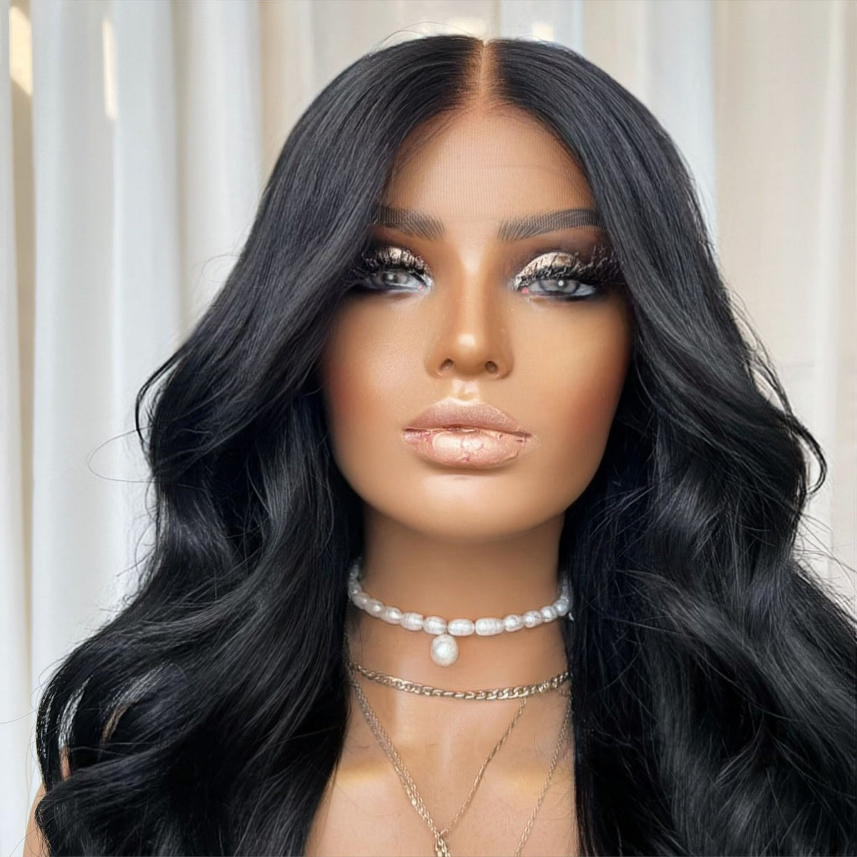 KING KYLIE BLACK | HD FULL LACE STRETCH CAP | M-L