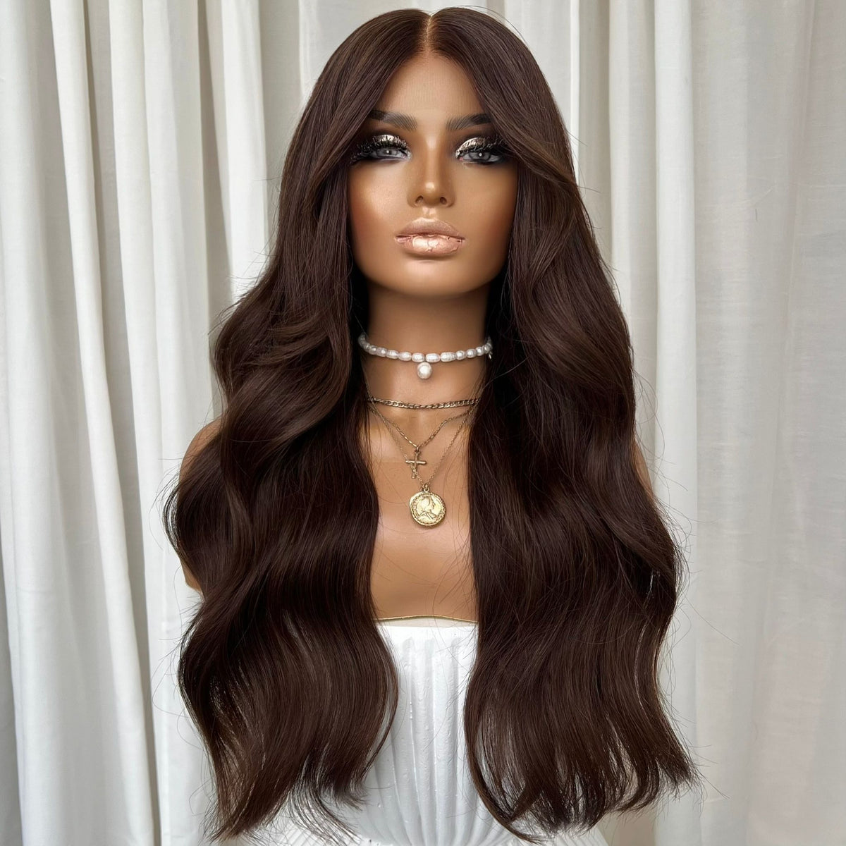 KING KYLIE DARK BROWN | HD LACE FRONT| CUSTOM MADE