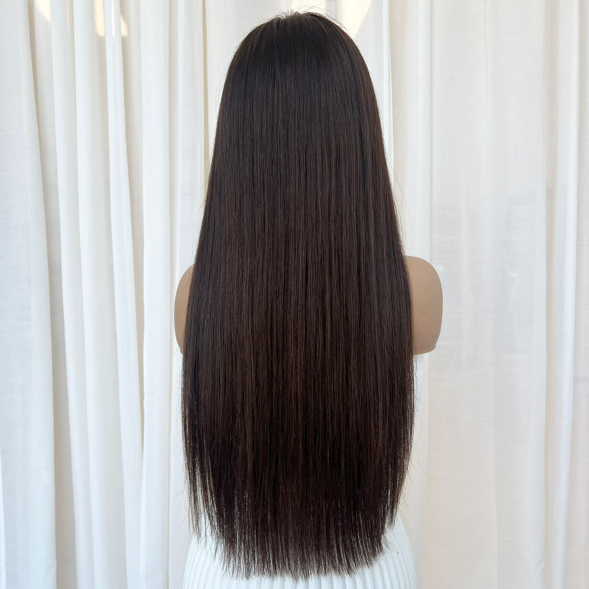 KING KYLIE DARK BROWN | HD FULL LACE STRETCH CAP | CUSTOM MADE