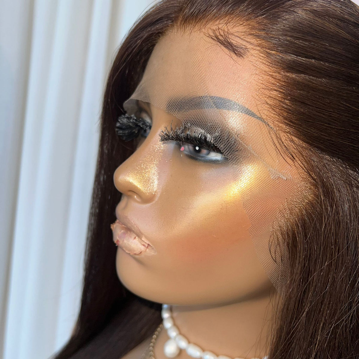 KING KYLIE DARK BROWN | HD FULL LACE STRETCH CAP | CUSTOM MADE