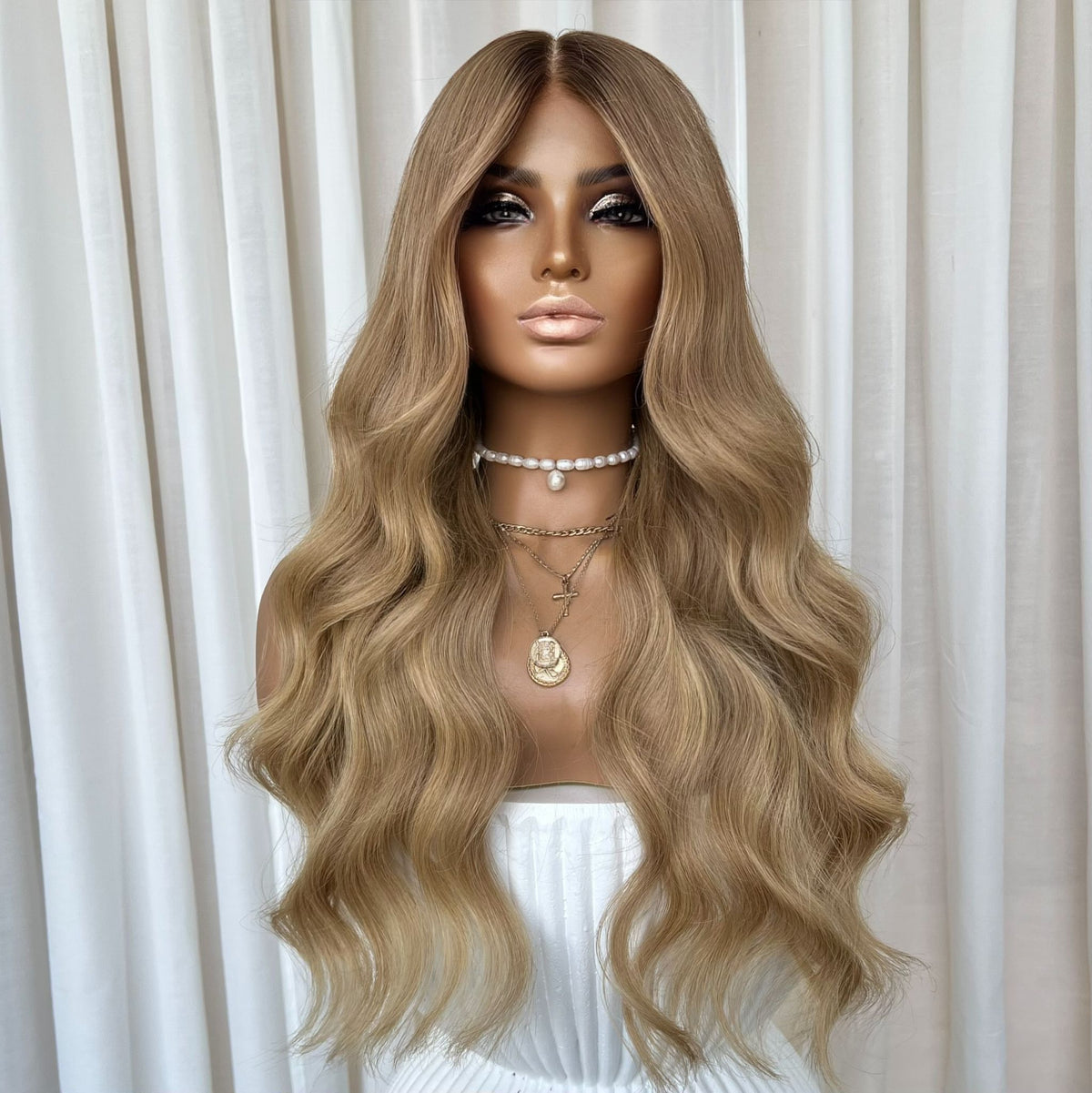 SIERRA SKY | HD FULL LACE STRETCH CAP | XXS-XS