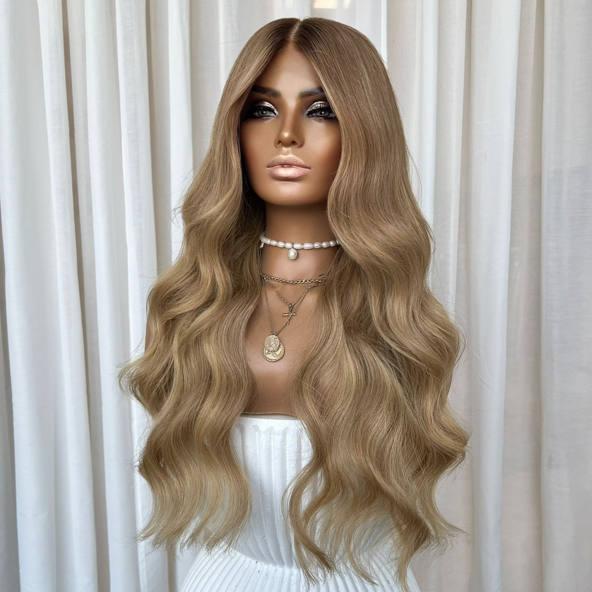 SIERRA SKY | HD FULL LACE STRETCH CAP | XXS-XS