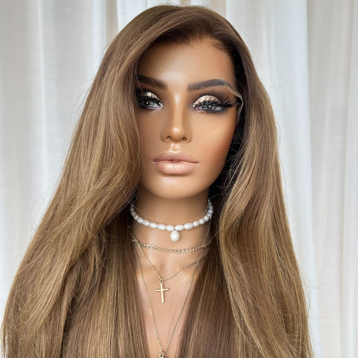 AMARA | HD FULL LACE STRETCH CAP | XS-S