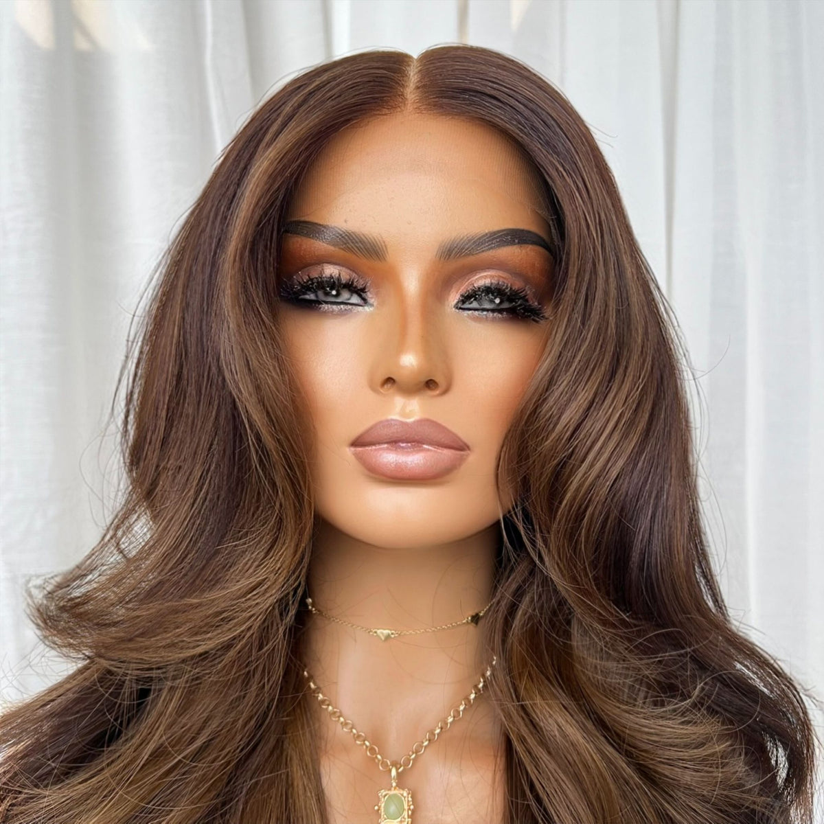 ADRIANA | HD FULL LACE STRETCH CAP | S-M