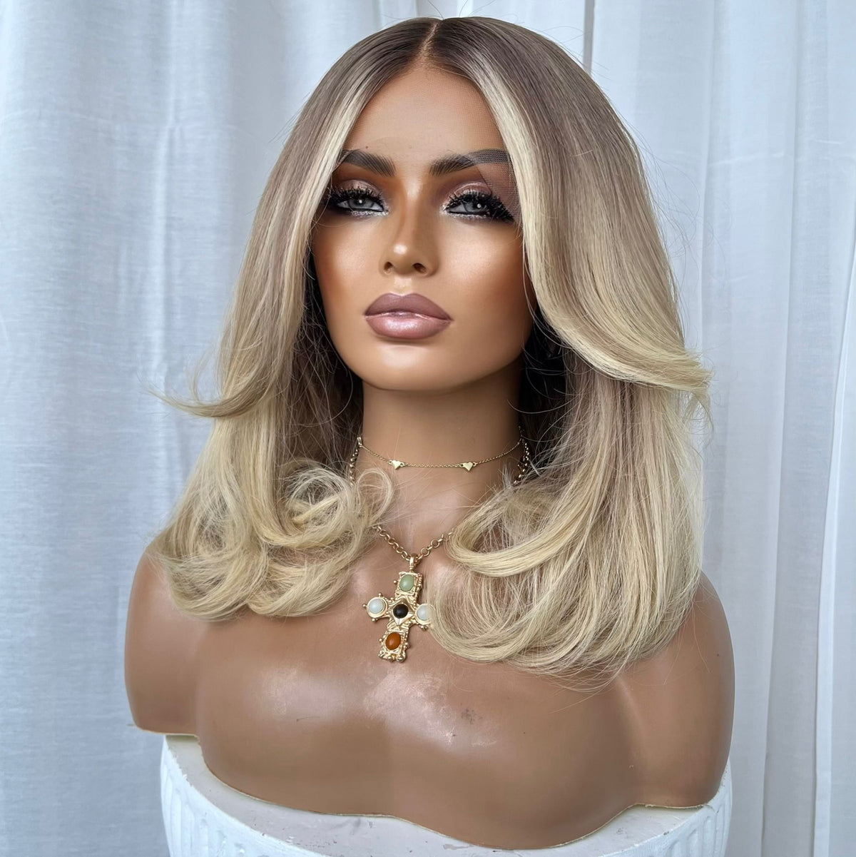 ALEGRA | FULL LACE STRETCH CAP | M-L