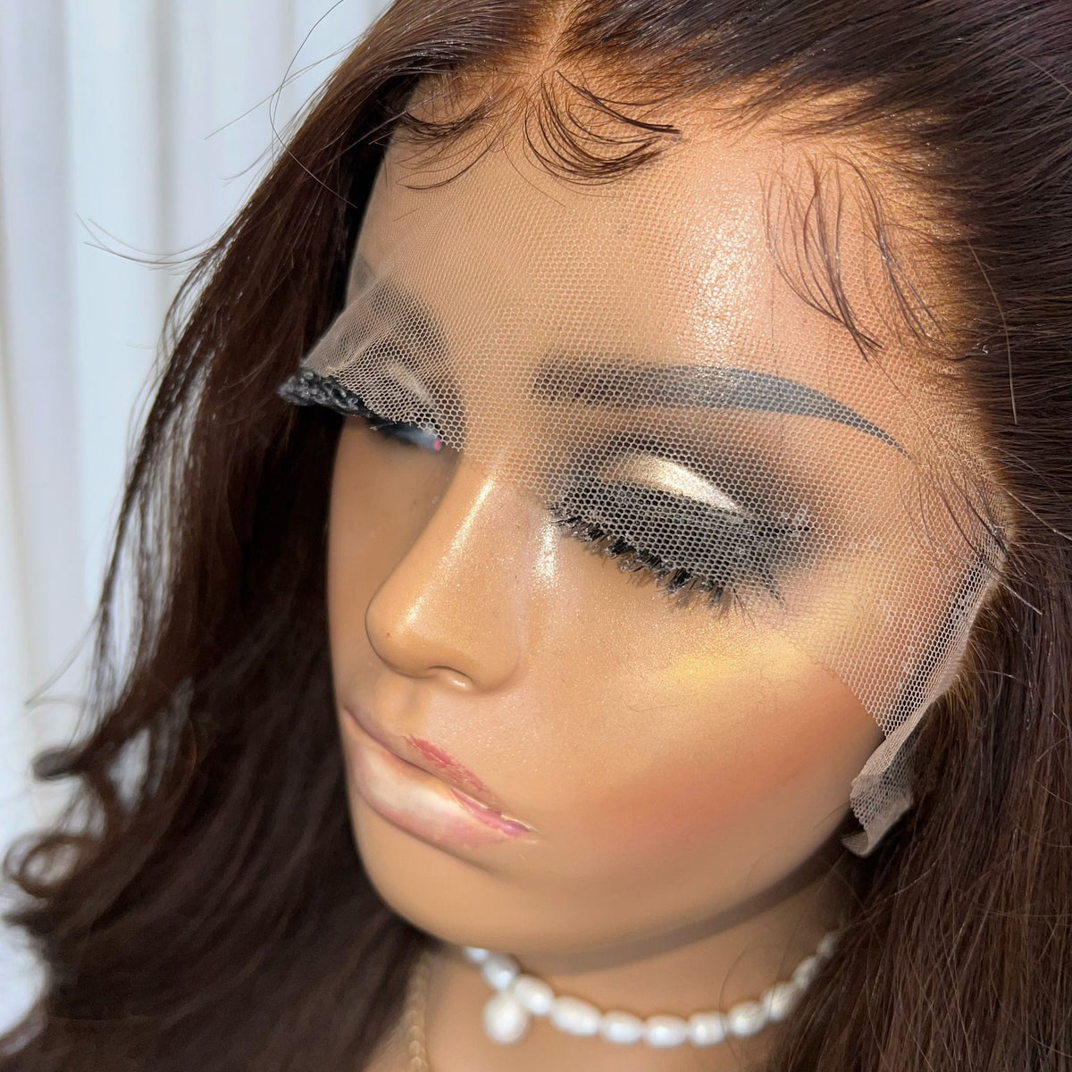 KING KYLIE DARK BROWN | HD FULL LACE STRETCH CAP | S-M