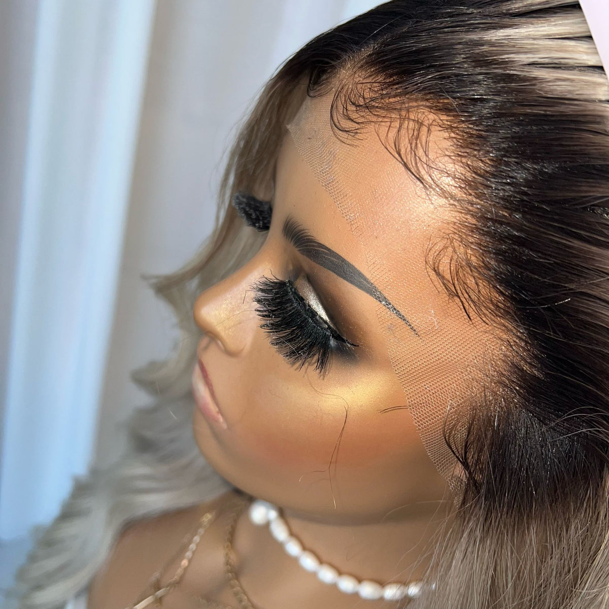 DAISY BLONDE | HD FULL LACE STRETCH CAP | XS-S