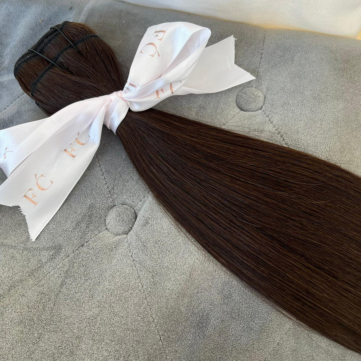 KING KYLIE DARK BROWN | WEFT | 16 INCHES