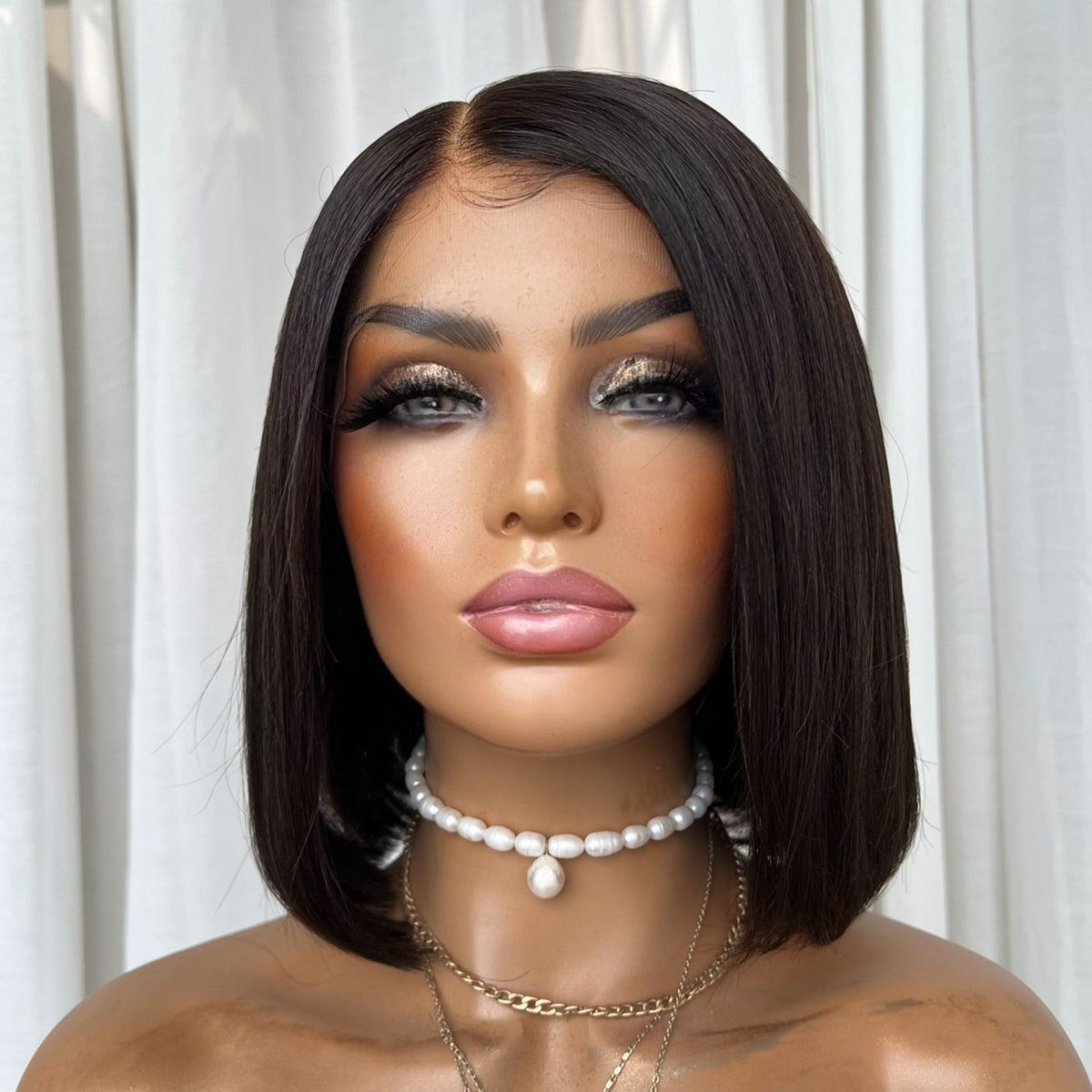 KIM BOB | HD FULL LACE STRETCH CAP | M-L