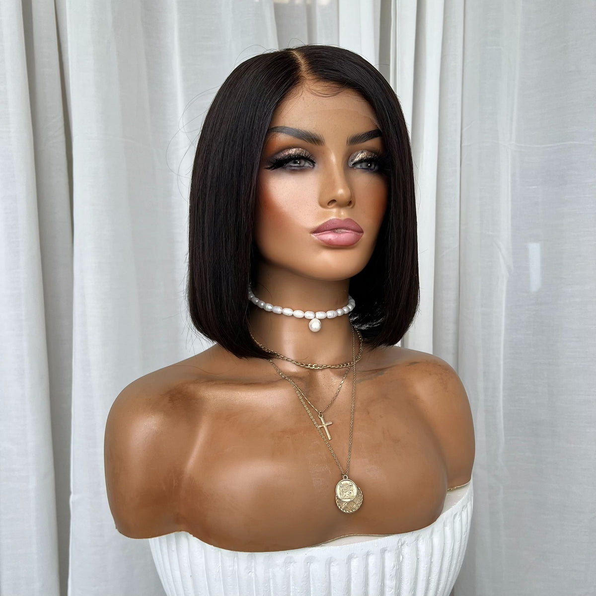 KIM BOB | HD FULL LACE STRETCH CAP | M-L