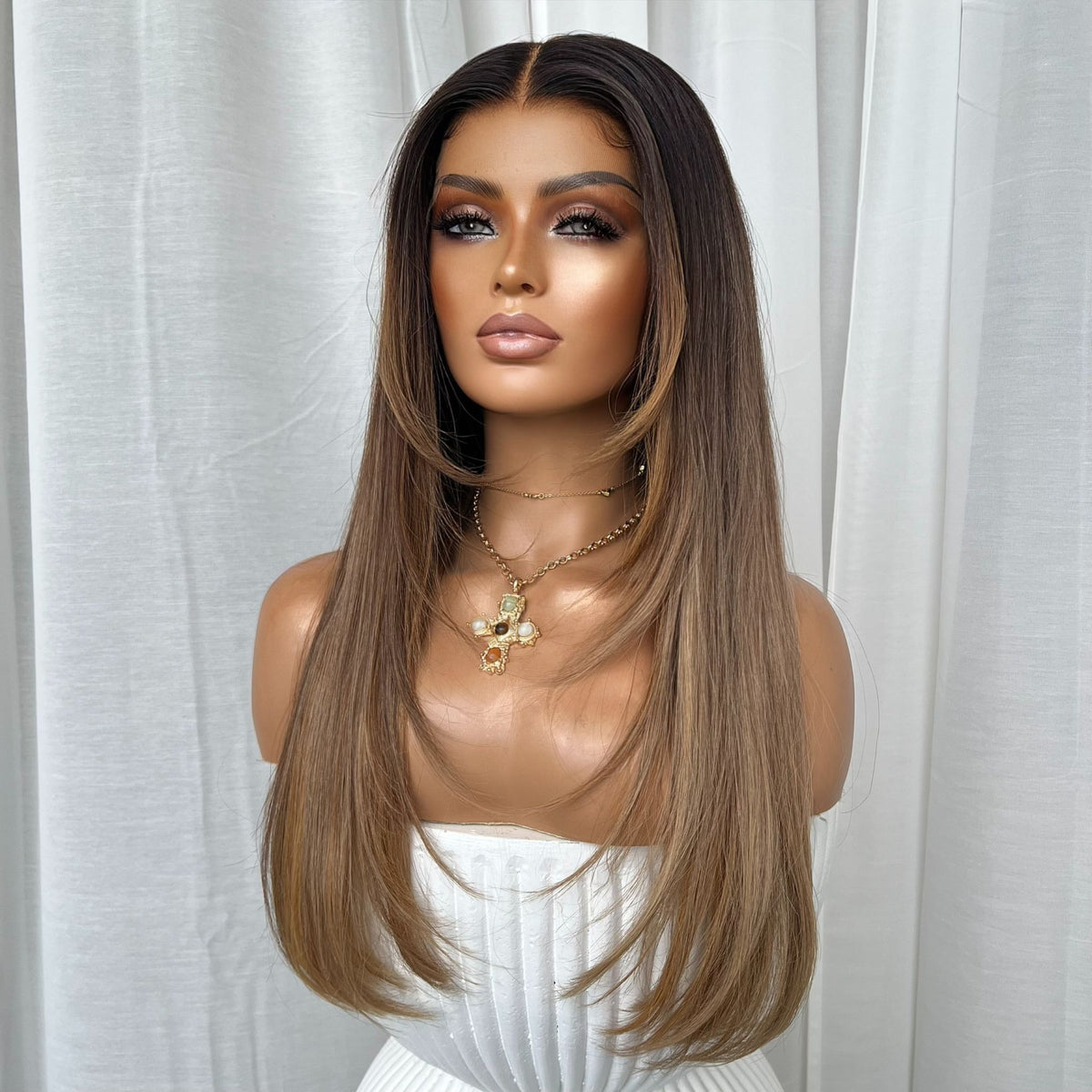 ZARIA | HD FULL LACE STRETCH CAP | XS-S